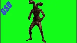 Siren Head Pipe Head Horror Zone Remodeled-Retextured Green Screens | Trevor Henderson Fan Made