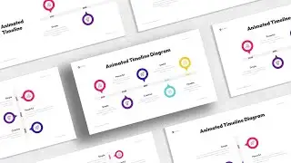 Animated Timeline PowerPoint Template Free Download