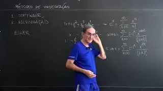 Cálculo 1 2024 15 Métodos de Integração. Trabalho e Energia. Digressão: exp sen cos Fórmula de Euler