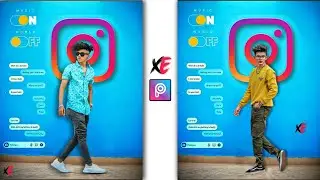 instagram Viral Photo Editing in PicsArt 🔥|| 
