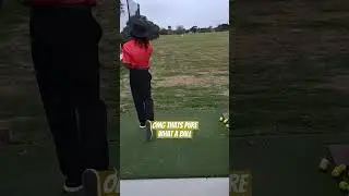 ⛳Young Guy Makes Good Golf Swing Copy Tilt & Tempo!. #golflesson