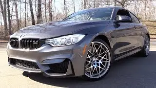 2017 BMW M4 Competition Package: Start Up, Road Test & In Depth Review