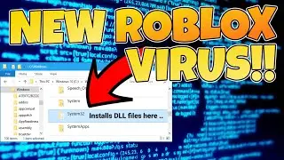NEW Roblox TROJAN VIRUS Can Ruin Your PC!