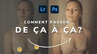 Travailler un PORTRAIT de (presque) NU avec retouches sous PHOTOSHOP et finition LIGHTROOM