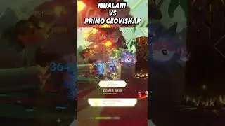 MUALANI DOES ALOT OF DAMAGE  #genshinimpact