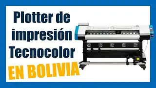 🔥 Plotter de Impresión Tecnocolor DX5 y XP600 1440 dpi 2020 🇧🇴