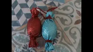 Caramelos de gomaeva para el árbol de Navidad