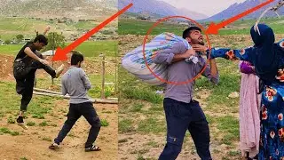 An experience of installing toilet stones: Rustam and trying to improve Sahar's life