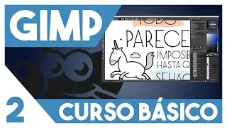 GIMP 2.10 Curso BÁSICO  ▶▶  2. Abrir, guardar y exportar imágenes