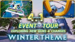 PUBG 4.1 Winter Update Full Tour – New Event, Rocket Launcher & Sound Upgrade! #pubgmobile #pubg