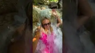 Водопад в Газипаша , горная река