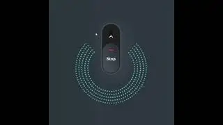 Start & Stop Button Using HTML & CSS | WebEffectAnimation