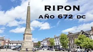 RIPON: la Ciudad MEDIEVAL que Nació hace 1300 Años. Inglaterra
