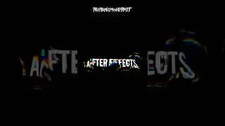 Text And Title Animation In After Effect