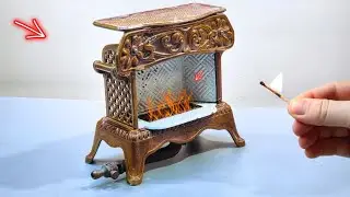 French Gas Heater Restoration - A Rare 1900s Piece!