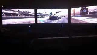 DiRT 3 - nVidia GTX 680 SLi Triple Monitor Surround Benchmark