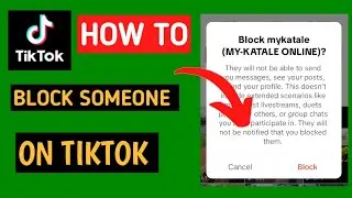 How to block someone on TikTok