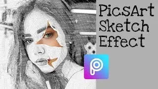 PicsArt Sketch Effect | PicsArt Editing Tutorial