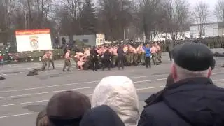 спецназ стенка на стенку