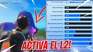 Como ACTIVAR de nuevo el L2 y las sensibilidades VIEJAS en Fortnite!