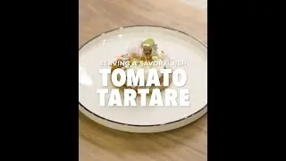 Serving a Savory Dish: Tomato Tartare