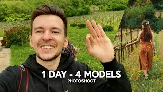 PORTRAIT PHOTOGRAPHY: 1 DAY  - 4 MODELS - 4 LOCATIONS / Brescia, Lombardy, Italy. 2021