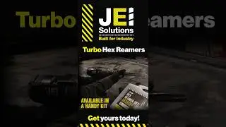 Turbo™ Hex Reamers for use in an Impact Wrench 