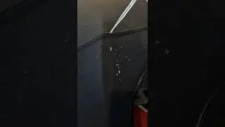 Rain 🌧️ proof convertible roof is SO satisfying. #coolroofing #cars #shorts #youtube