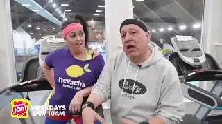 Steph and Ran drop by The Works