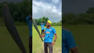Plastic Bat 🏏 V/S Leather Ball 🎾 #cricket #trending #viral #reels #shorts #foryou #ytshorts #top