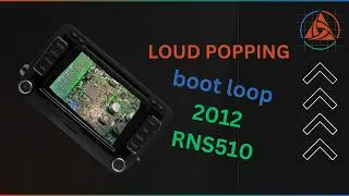 2012 RNS510 radio/nav boot loop and loud popping sound from all speakers repair PrintYourFix
