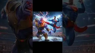 Superman 🆚 Thanos (Revenge for the Ironman) #avengers #superman #thanos #ironman #shorts