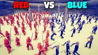 RED vs BLUE ARENA CHAMPIONSHIP - Totally Accurate Battle Simulator TABS