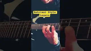 Satriani Style Legato Guitar Workout (Practice Time!)