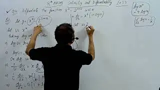 12th Ex 5.5 Q 4 Integrate x^x-2^sin x fully explained solution