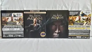 Unboxing Black Adam Movie Collection