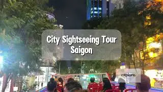 Night City Sightseeing Tour Saigon✨#citysightseeingtoursaigon #hoponhopoffsaigon #hochiminh