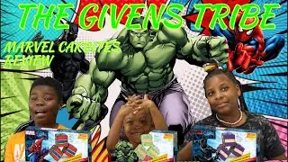 The Givens Tribe Try Marvel Cakebites!