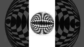Easy 3D Geometric Illusion Pattern 🌈 