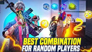 BEST COMBINATION FOR CS RANK WITH RANDOM PLAYERS || CS RANK CHARACTER COMBINATION
