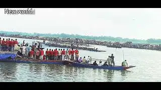 The largest boat race was held in Chalanbeel.