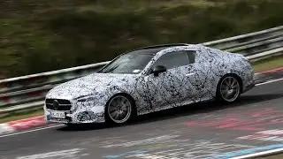 2024 Mercedes CLE testing on the Nurburgring!