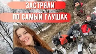 Two IZHs for two. Country-style enduro!