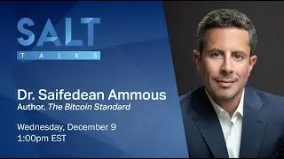 Saifedean Ammous: “The Bitcoin Standard” | SALT Talks 