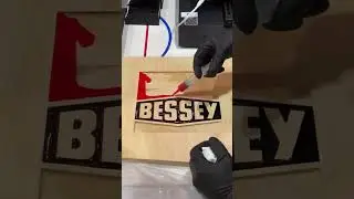 Time to pour the epoxy in these pieces for the Bessey clamp racks