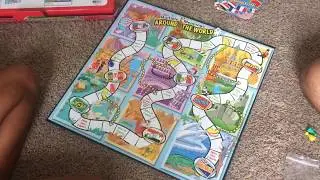 Around the World Board Game