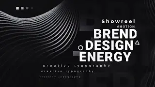 Dynamic Typography Showreel |After Effects