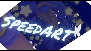 ☪SpeedART №14 - Alien in space