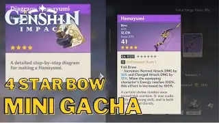 Inazuma Craftable Bow/ Conch shell | Genshin Impact
