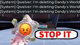 FAKE System Messages Are Taking Over Dandy's World